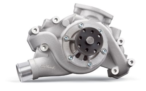 Picture of Edelbrock Water Pump Victor Pro Series Chevrolet All Ls Series Engines Standard Length Satin Finish