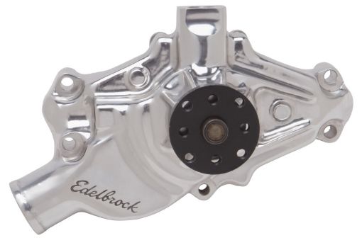 Picture of Edelbrock Water Pump High Performance Chevrolet 1971 - 1982 262 - 400 CI Corvette Short Style