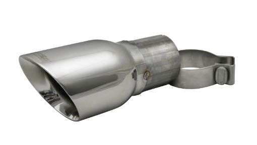 Picture of Corsa Single Universal 2.75in Inlet 4in Outlet Polished Pro - Series Tip Kit