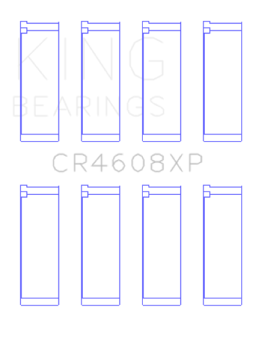 Picture of King Toyota 2ZZ - GE Connecting Rod Bearing Set