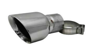 Picture of Corsa 2009 - 2019 e Universal 3.0in Inlet 4.5in Outlet Polished Pro - Series Tip Kit