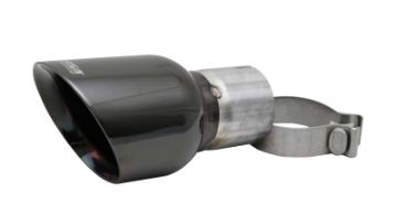 Picture of Corsa 2009 - 2019 Single Universal 3.0in Inlet 4.5in Outlet Black PVD Pro - Series Tip Kit