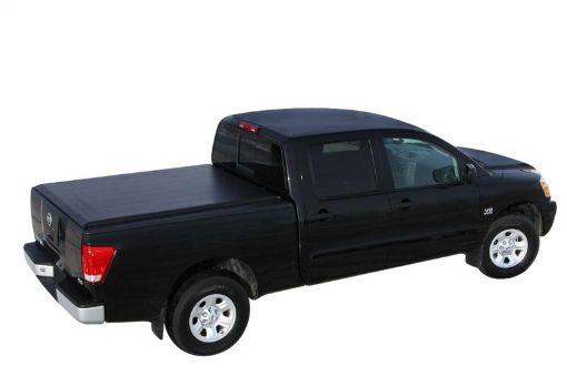 Picture of Access Vanish 17 - 19 NIssan Titan 5 - 12ft Bed (Clamps On w or wo Utili - Track) Roll - Up Cover