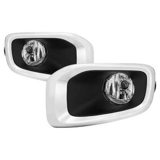 Picture of Spyder 15 - 17 Jeep Renegade OEM Fog Lights wSwitch Cover - Clear (FL - JREN - T - C)