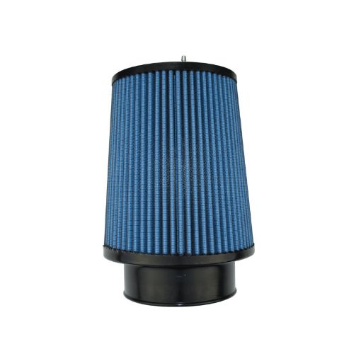 Picture of Injen NanoWeb Dry Air Filter 4in Neck 6in Base 9.125in Tall 5in Top - 70 Pleats