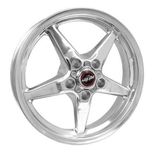 Picture of Race Star 92 Drag Star 17x4.5 5x4.75bc 2.50bs Direct Drill Polished Wheel