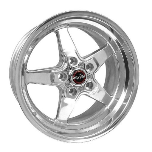 Picture of Race Star 92 Drag Star 17x9.5 5x4.75bc 7.53bs Direct Drill Polished Wheel