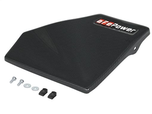 Picture of aFe MagnumFORCE Stage - 2 Intake System Carbon Fiber Cover 15 - 17 MINI Cooper S (F55F56) L4 - 2.0L (t)