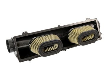 Picture of AWE Tuning Porsche 991 (991.2) Turbo and Turbo S S - FLO Carbon Intake