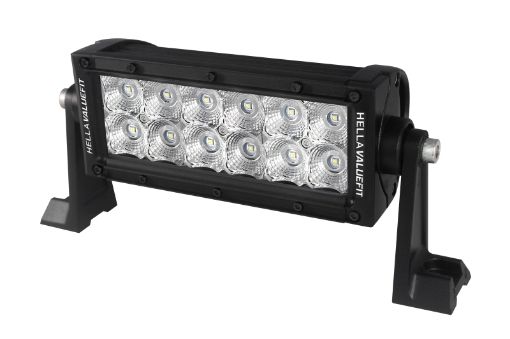 Picture of Hella Value Fit Sport 8in Light - 36W Dual Row Flood Beam - LED