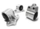 Picture of Innovative 92 - 95 Civic BD Series Silver Aluminum Mounts Solid Bushings (3 Bolt)