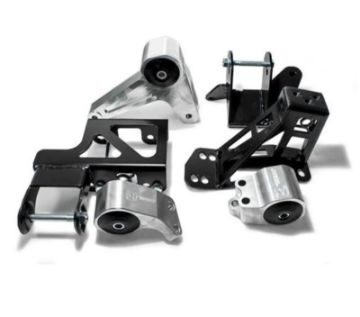 Picture of Innovative 92 - 95 Civic K - Series Silver Aluminum Mounts Solid Bushings (Not K24 Trans)