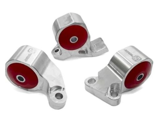 Picture of Innovative 88 - 91 Civic D - Series Black Aluminum Mounts 85A Bushings (Cable)