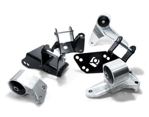 Picture of Innovative 96 - 00 Civic K - Series Silver Aluminum Mounts 85A Bushings (EGDC Subframe)