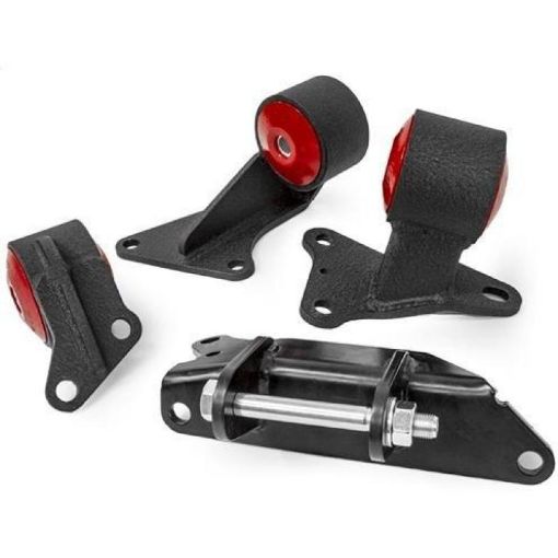 Picture of Innovative 86 - 89 Accord B - Series Black Steel Mounts 60A Bushings