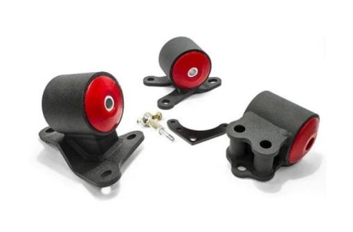Picture of Innovative 94 - 01 Integra B - Series Black Steel Mounts 60A Bushings (Cable Conversion 3 Bolt)