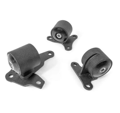 Picture of Innovative 90 - 93 Accord HF Series Black Steel Mounts 75A Bushings