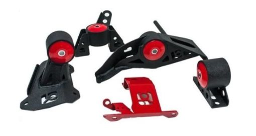 Picture of Innovative 12 - 15 Lotus EXIGE V6 Black Steel Mounts 75A Bushings