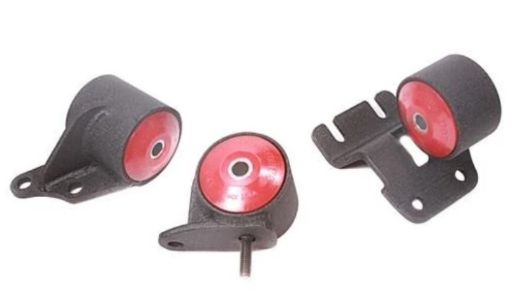 Picture of Innovative 90 - 93 Integra B - Series Black Steel Mounts 85A Bushings (Auto Trans)