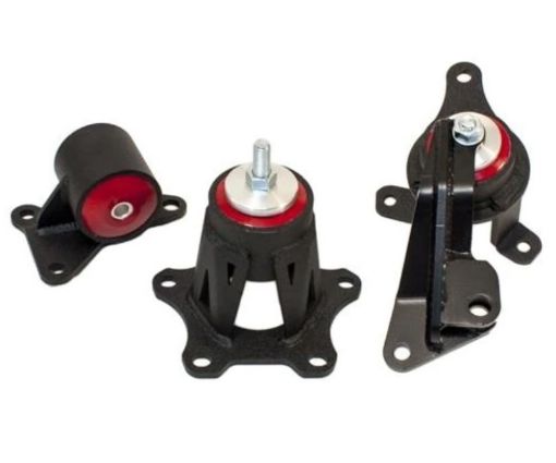 Picture of Innovative 98 - 02 Accord F - Series Black Steel Mounts 85A Bushings (Auto Trans)