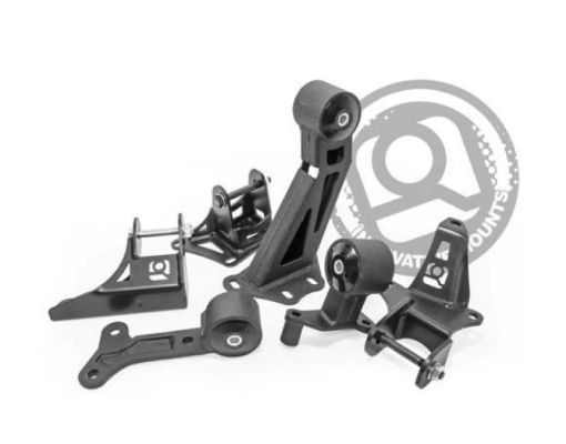 Picture of Innovative 97 - 01 Prelude J - Series Black Steel Mounts 85A Bushings