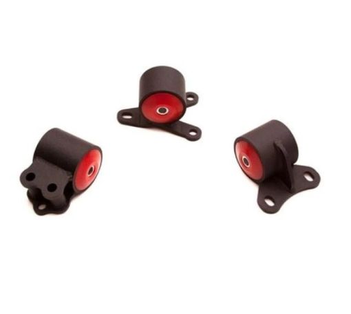 Picture of Innovative 94 - 01 Integra B - Series Black Steel Mounts 85A Bushings (Auto Trans 3 Bolt)