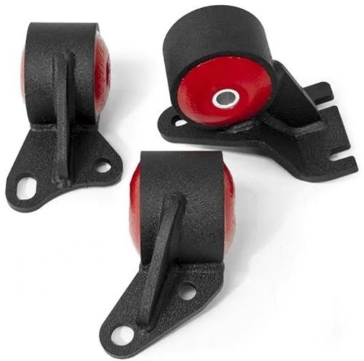 Picture of Innovative 88 - 91 Civic D - Series Black Steel Mounts 95A Bushings (Cable)