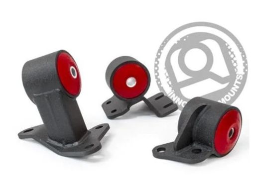 Picture of Innovative 90 - 93 Integra B - Series Black Steel Mounts 95A Bushings
