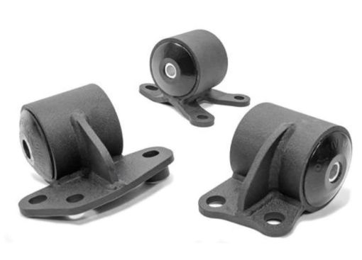 Picture of Innovative 92 - 95 Civic BD Series Black Steel Mounts 95A Bushings (2 Bolt)