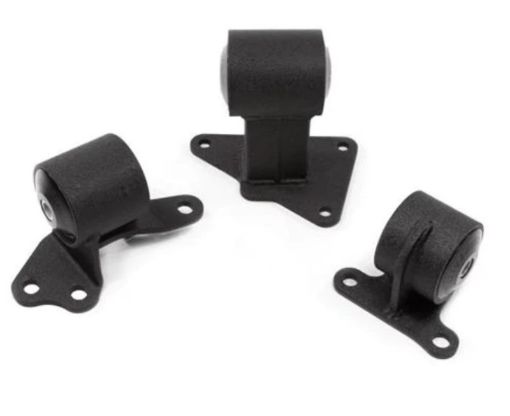 Picture of Innovative 90 - 93 Accord F - Series Black Steel Mounts 95A Bushings (Auto Trans)