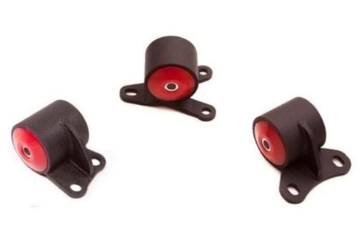 Picture of Innovative 94 - 01 Integra B - Series Black Steel Mounts 95A Bushings (Auto Trans)