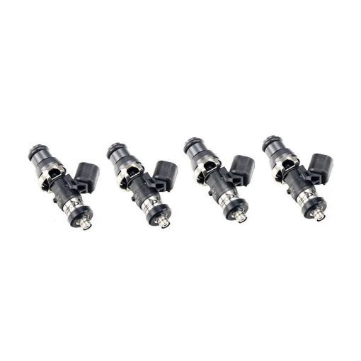 Picture of Injector Dynamics ID1050X Injectors - 48mm Length - 14mm Top - Denso Lower Cushion (Set of 4)