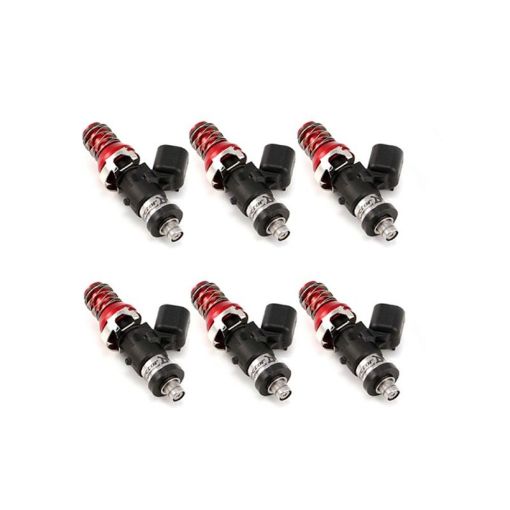 Picture of Injector Dynamics ID1050X Injectors - 48mm Length - Mach Top to 11mm - Denso Low Cushion (Set of 6)