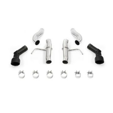 Picture of Mishimoto 2016 Chevrolet Camaro 2.0T Dual - Tip Race Axle - Back Exhaust w Black Tips