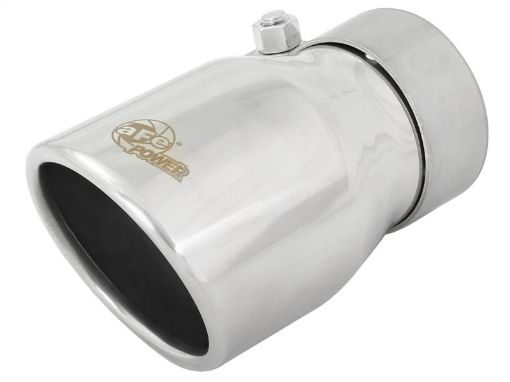 Picture of aFe MACH Force - Xp 2.5in Inlet x 3 - 12in Outlet x 6in Length 2.5in 304 Stainless Steel Exhaust Tip