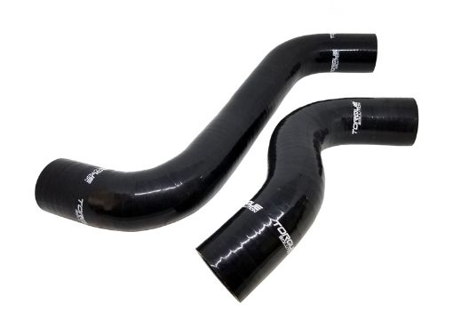 Picture of Torque Solution 2015 Subaru WRX 2014 Forester XT Silicone Radiator Hose Kit - Black