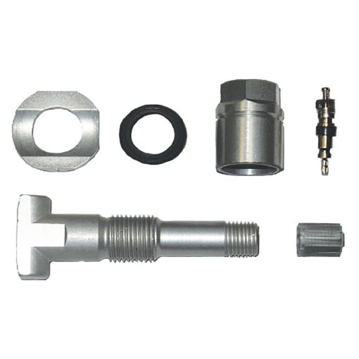 Picture of Schrader TPMS Service Pack - Gen Gamma Adjustable Angle Aluminum Clamp - In Stem - Mercedes - 25 Pack