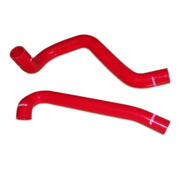 Picture of Mishimoto 97 - 02 Jeep Wrangler 4cyl Red Silicone Hose Kit