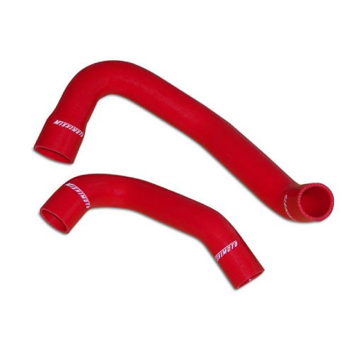 Picture of Mishimoto 97 - 04 Jeep Wrangler 6cyl Red Silicone Hose Kit