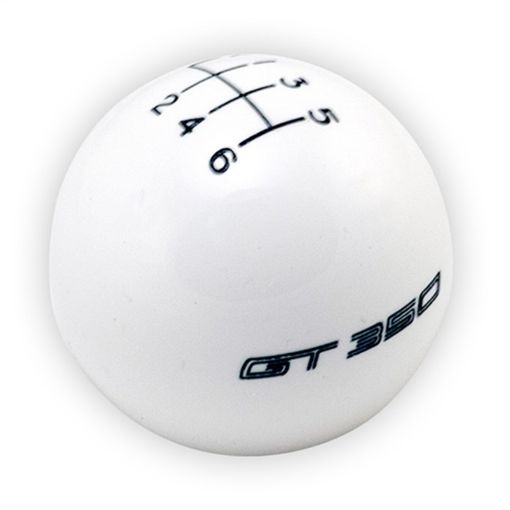 Picture of Ford Racing 15 - 19 Mustang GT350 White 6 - Speed Shift Knob