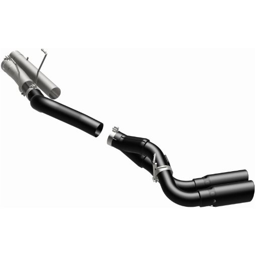 Picture of MagnaFlow 07 - 17 Dodge Ram 25003500 6.7L DPF - Back Black 4in Dual Single Passenger Side Rear Exit