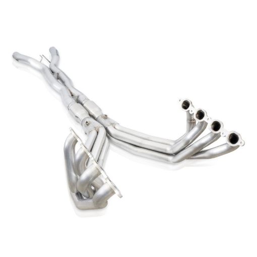 Picture of Stainless Works 2014 - 18 Corvette 6.2L Headers 2in Primaries w High - Flow Cats X - Pipe