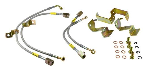 Picture of Goodridge 05 - 14 Ford Mustang (wABS) Stainless Steel Brake Line Kit