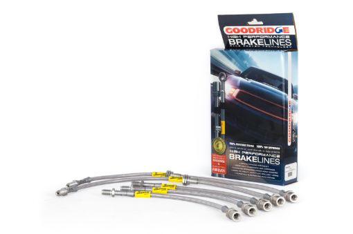 Picture of Goodridge 884 - 787 Toyota Corolla GTS Stainless Steel Brake Line Kit