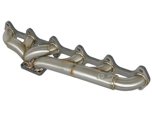 Picture of aFe Twisted Steel Header w Turbo Manifold 03 - 07 Dodge Diesel L6 - 5.9L