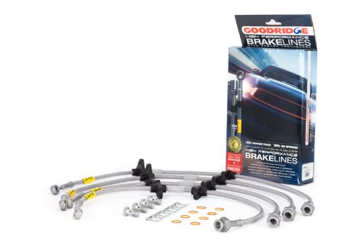 Picture of Goodridge 90 - 93 Acura Integra Stainless Steel Brake Line Kit