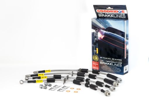 Picture of Goodridge 14 - 19 Ford Fiesta ST Stainless Steel Brake Line Kit