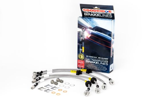 Picture of Goodridge 15 - 18 Ford Focus RS (RS MK3 Only) Stainless Steel Brake Line Kit