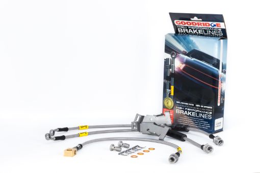 Picture of Goodridge 08 - 13 Chevrolet Silverado (w Rear Drum wo Active Brake Control) SS Brake Lines