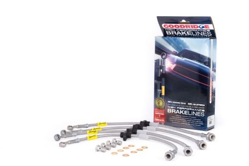 Picture of Goodridge 97 - 01 Honda Prelude (Base Model) Stainless Steel Brake Line Kit